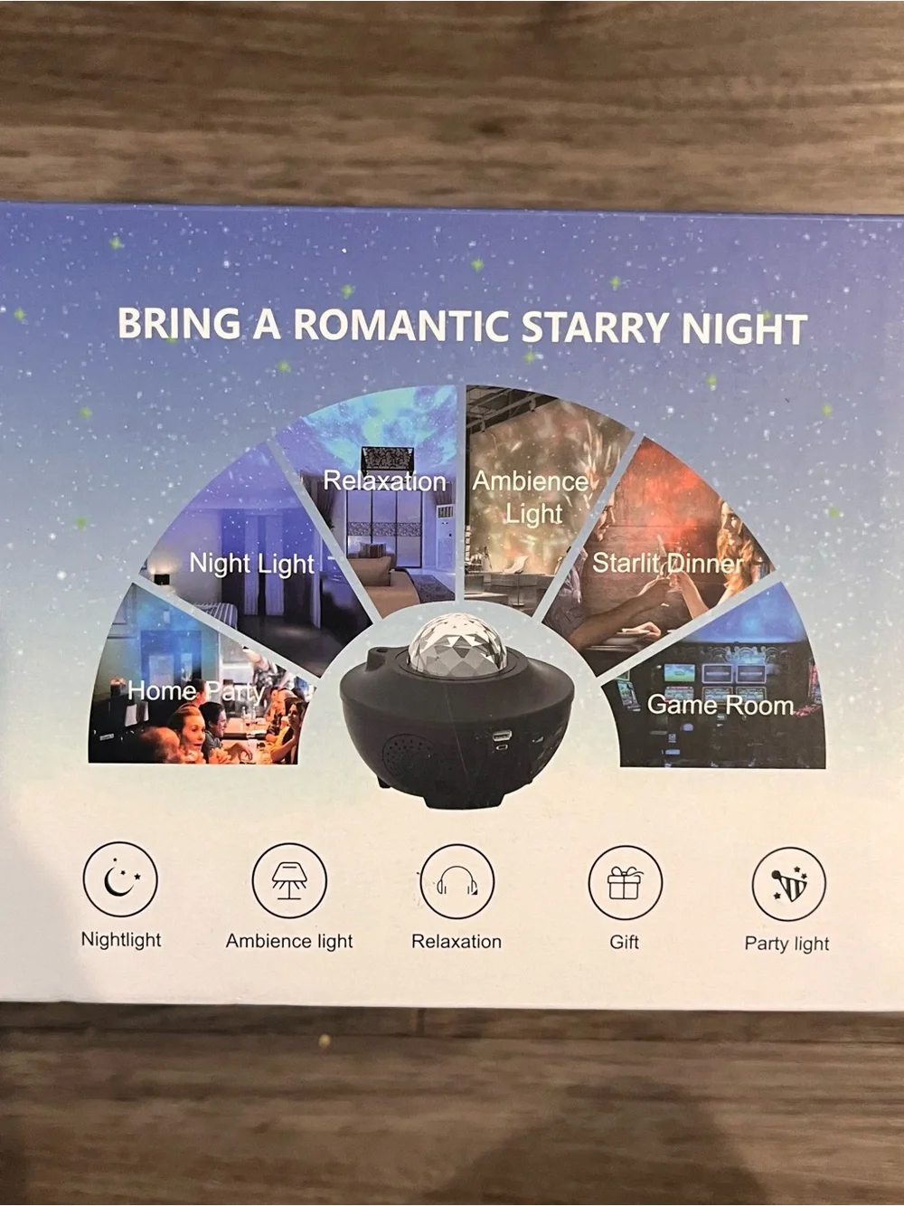 Galaxy Star Projector Night Light